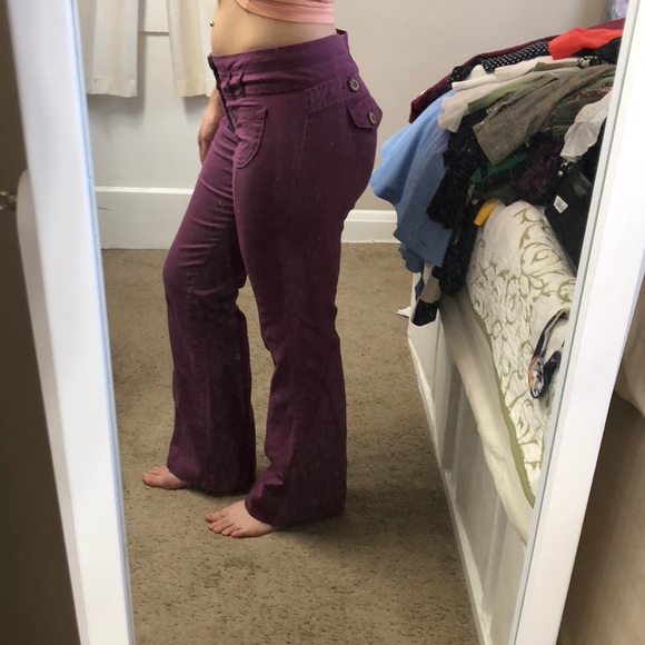 Earth Rocks Plum Pants - Picture 4 of 6